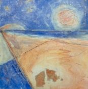 SONJA BENSKIN-MESHER (b. 1947) digital print - 'To the Island Study', signed, 32 x 30cms