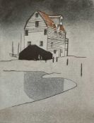 IOLA SPAFFORD (b. 1930) limited edition (60/100) etching - 'Tide Mill, Woodbridge', signed, 29 x