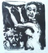 SHANI RHYS JAMES (b. 1953) limited edition (1/20) lithograph - 'Salome', signed and dated 2019, 33 x
