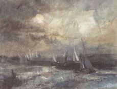 WILLIAM SELWYN (b. 1933) limited edition (130/300) print - 'Regatta', signed, 27 x 39cms Comments: