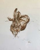 SALLY MATTHEWS limited edition (32/50) lithograph - 'Rabbit or Hare', signed, 66 x 48cms Comments: