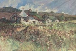 AUDREY HIND (b. 1936) digital print - 'Hen Dy', signed, 32 x 42cms Comments: mounted