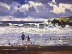 ED FORREST (1918-2002) limited edition (106/500) print - 'Black Rock Sands (unglazed)', unsigned, 29