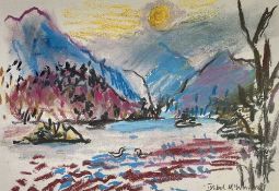 ISHBEL MCWHIRTER (b. 1927) limited edition (69/500) digital print - 'Ullswater', signed, 22 x