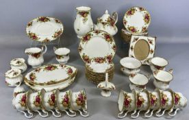 ROYAL ALBERT 'OLD COUNTRY ROSES', approx. 48 pieces including a picture frame Provenance: private