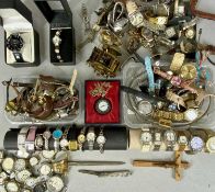 LARGE & VARIED ASSORTMENT OF GENTLEMEN'S & LADIES' FASHION WRISTWATCHES Provenance: private