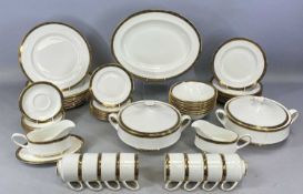 ROYAL ALBERT PARAGON CHINA TABLEWARE, Iona pattern, including two circular lidded tureens and an