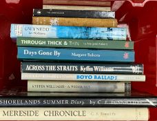 SMALL SELECTION OF HARDBACK BOOKS, including Sir Kyffin Williams, Tunnicliffe, and Margaret