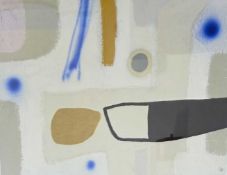 OLIVER GAIGER mixed media on board - entitled verso 'The Optimist' on Celf Gallery label, dated