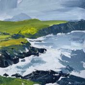 SIAN MCGILL oil - 'Pen Llyn', signed, 30 x 30cms Provenance: donated to aid City Hospice Comments: