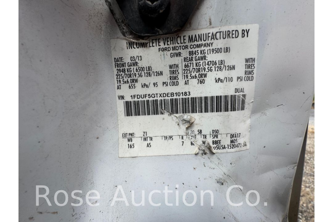 2013 Ford F550 Mechanics Truck (Urbanna, VA) - Image 33 of 41