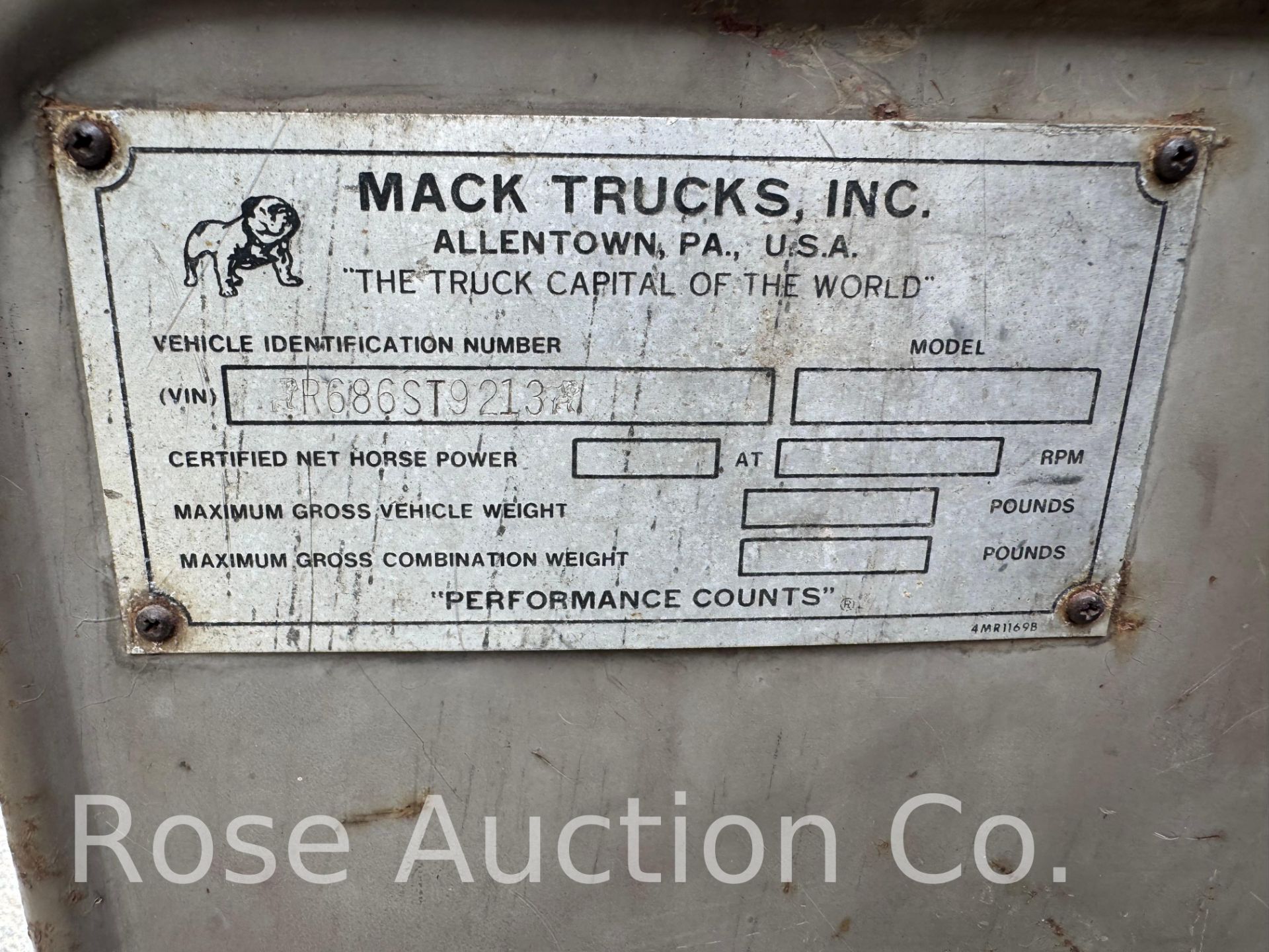 1978 Mack R685ST T/A Road Tractor (Rockville, VA) - Image 15 of 15