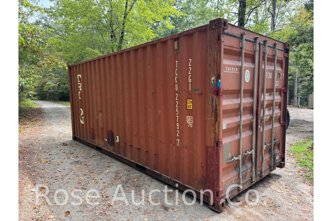 20ft shipping container (Urbanna, VA) - Image 1 of 9