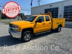 2016 Chevrolet 2500HD Crew Cab Service Truck 6.6 Duramax Diesel (Urbanna, VA)