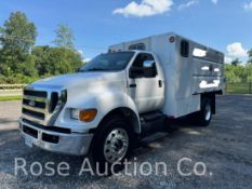 2015 Ford F750 Chip Truck dump body 6.7 Cummins (Locust Hill, VA)
