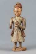 Burmesische Holzschnitzfigur "Nat"