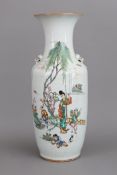 Große chinesische Porzellanvase