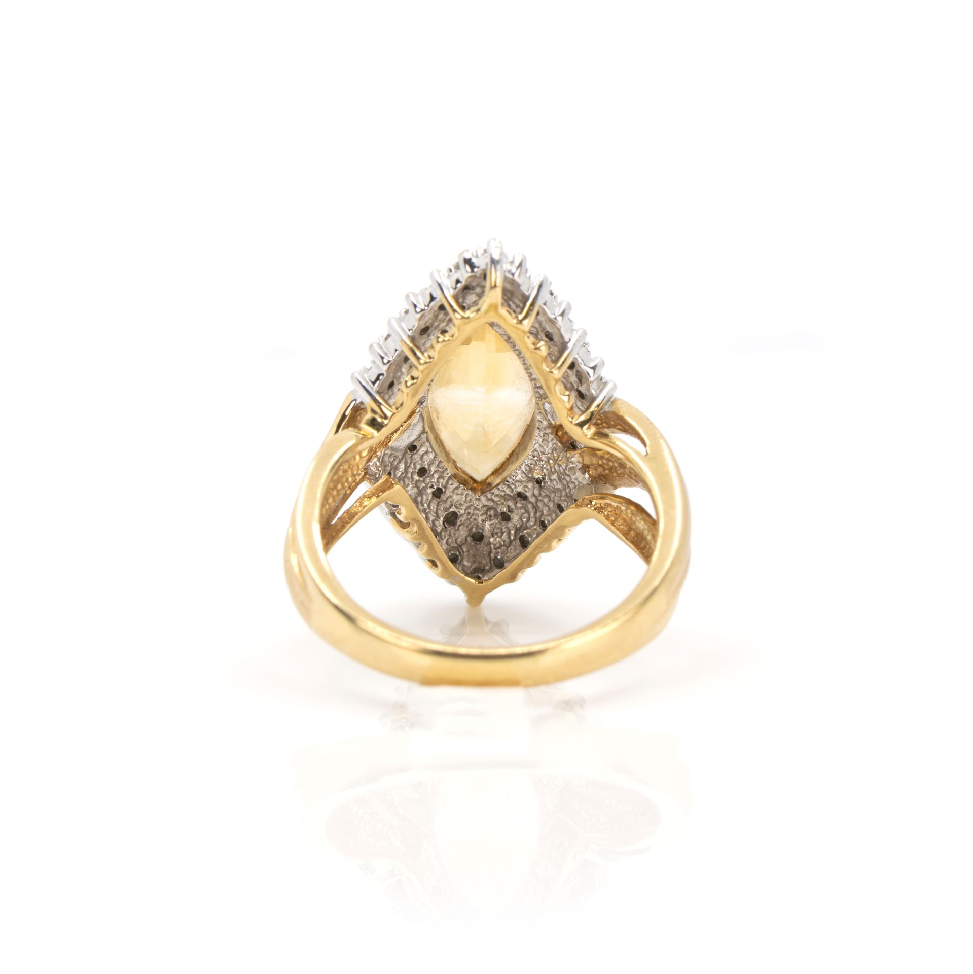 Citrin-Diamant-Schmuckset - Bild 4 aus 7