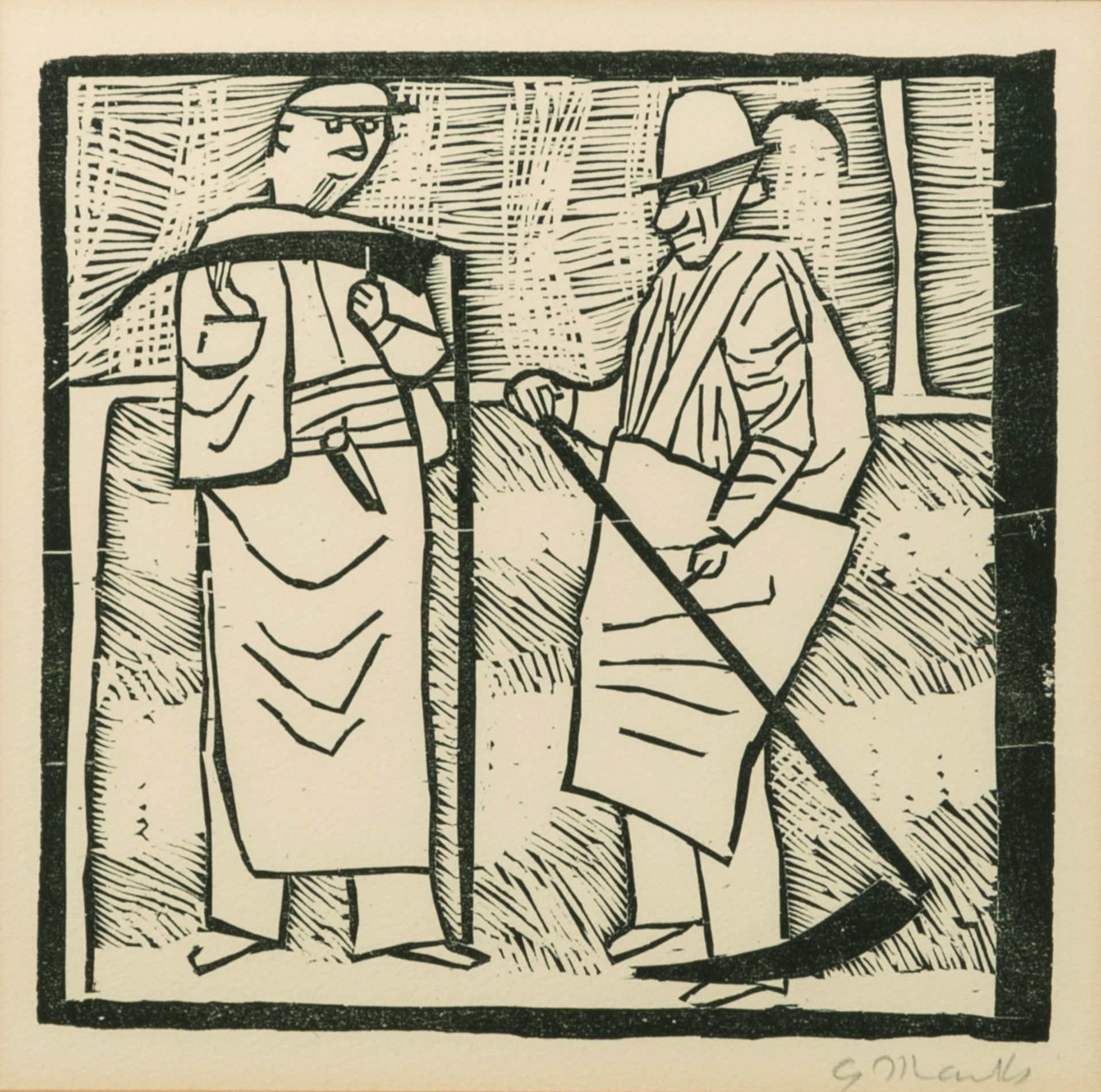 Gerhard Marcks (1889 Berlin - 1981 Burgbrohl) (F)