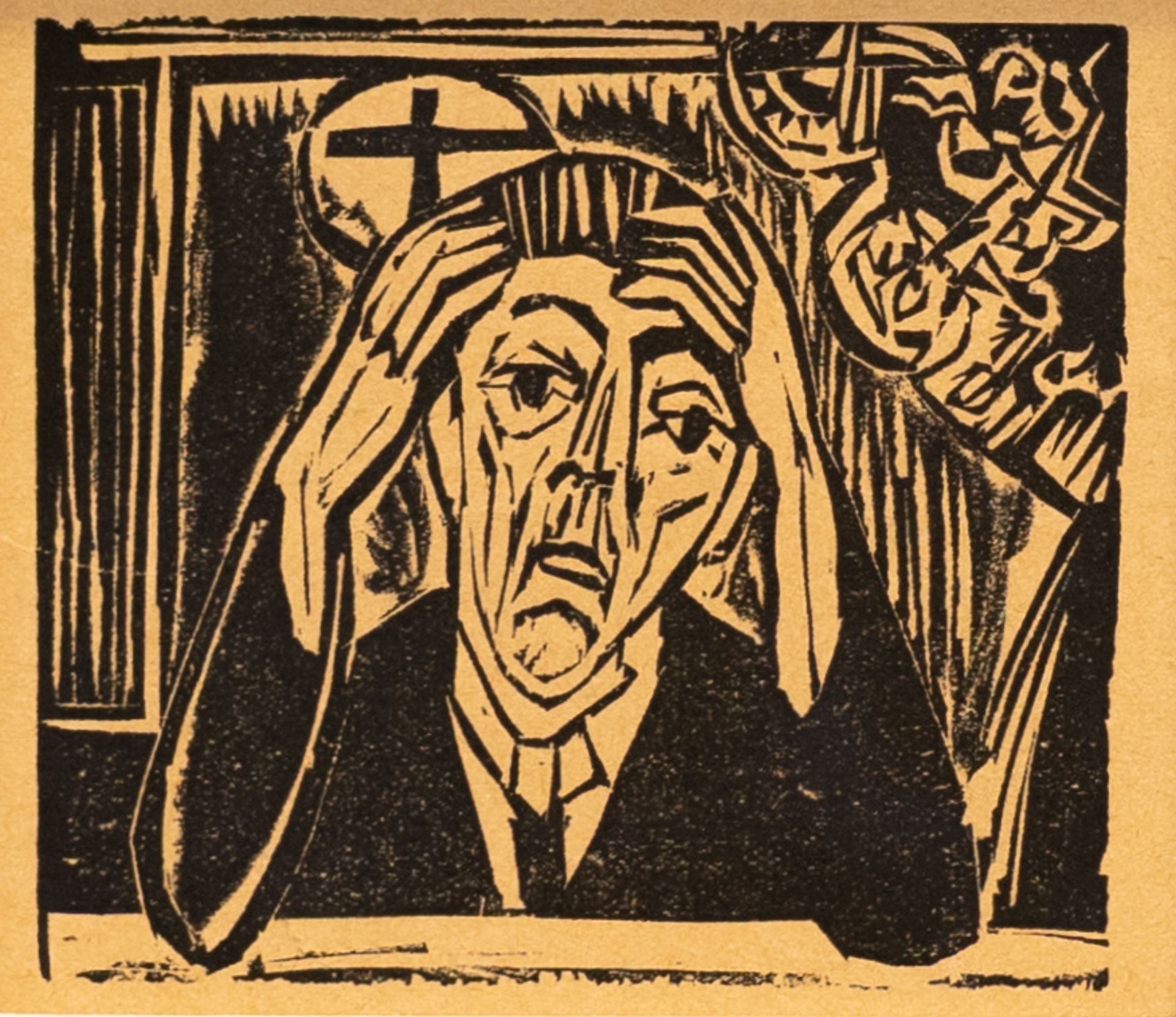 Ernst Ludwig Kirchner (1880 Aschaffenburg - 1938 Frauenkirch/Davos) - Bild 14 aus 19