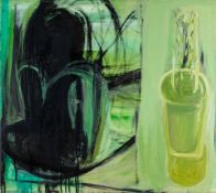 Ohne Titel (Stillleben mit Kaktus)