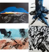 vier Arbeiten aus der Mappe 'Don Quijote de la Mancha', 4-tlg.