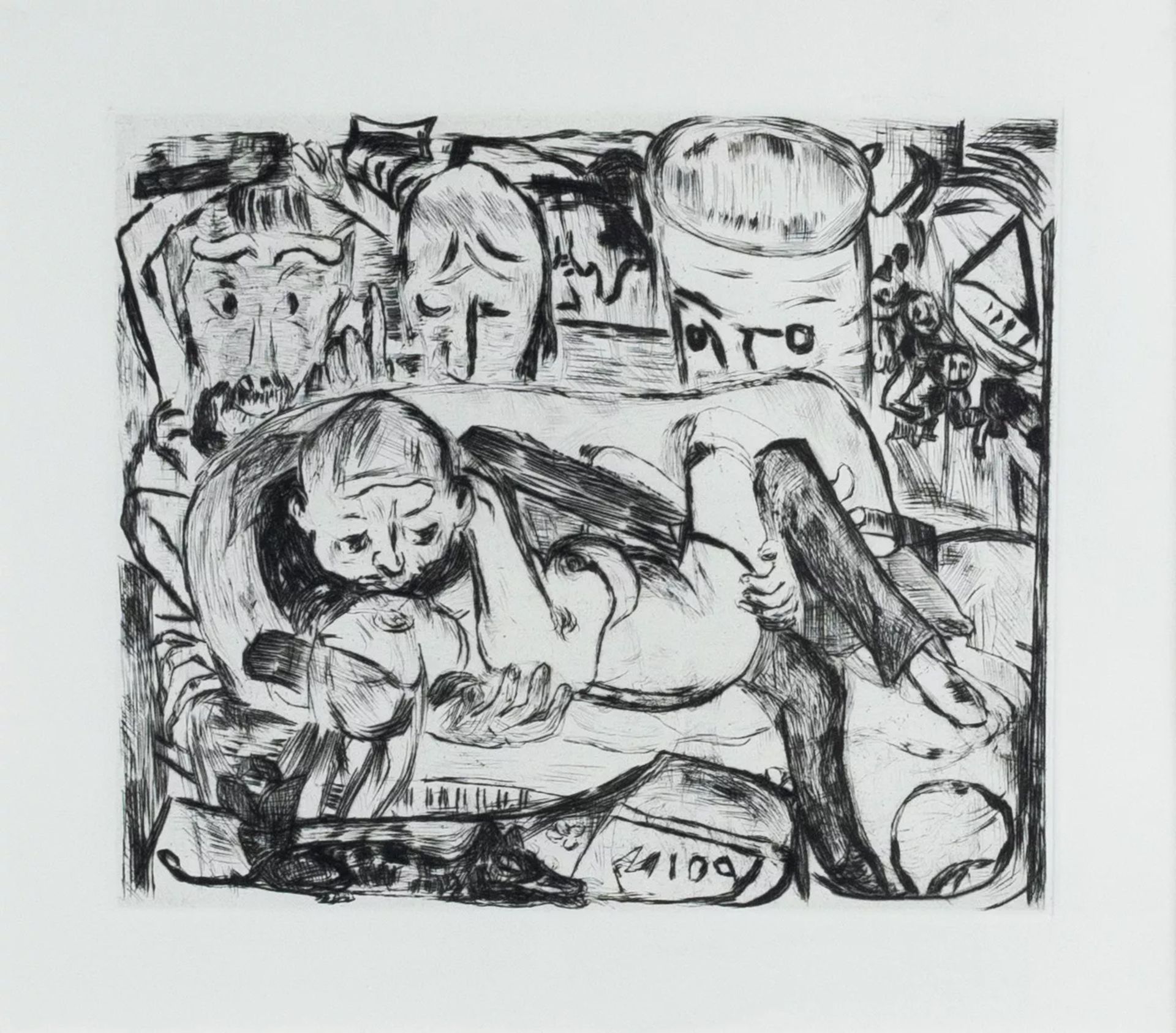 Max Beckmann (1884 Leipzig - 1950 New York)