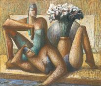Studie zu dem Gemälde 'Despues del baño' (1991)