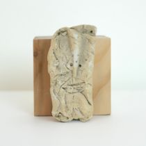 George Fullard ARA (1923–1973) Head, 20th-century  Plaster  Unique  9.5cm x 4.4cm  Provenance: The