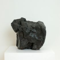 George Fullard ARA (1923–1973) Head, circa 1960 Plaster  Possibly unique 27cm x 32cm  Provenance: