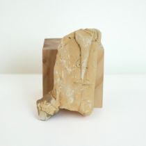 George Fullard ARA (1923–1973) Head, 20th-century  Plaster  Unique  12cm x 7.5cm  Provenance: The