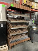 4FT 5-TIER WOODEN BAKERY MERCHANDISING SHELVING