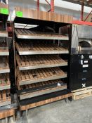 4FT 5-TIER WOODEN BAKERY MERCHANDISING SHELVING