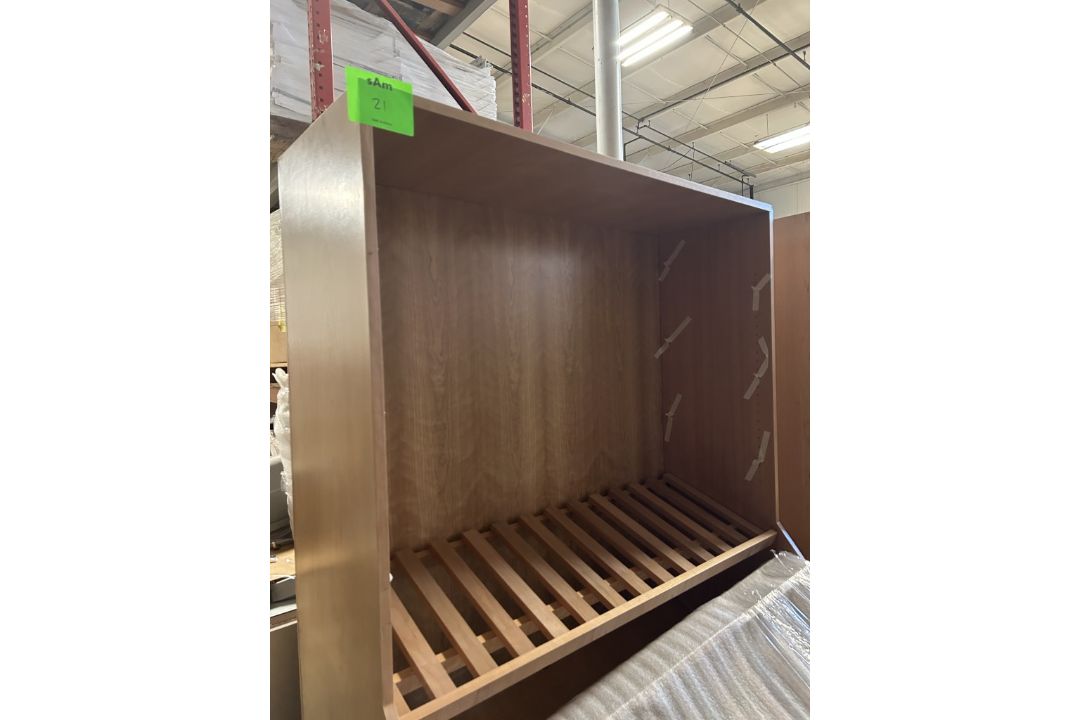NEW 4FT WOODEN MERCHANDISING SHELVING UNIT - Image 3 of 4