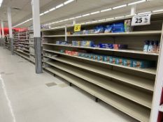 96FT OF MADIX GONDOLA SHELVING