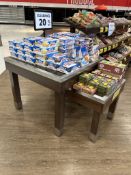 NESTING MERCHANDISING TABLES