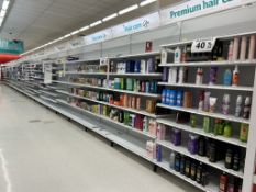 96FT OF MADIX GONDOLA SHELVING