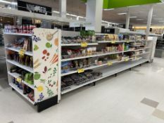 20FT OF MADIX GONDOLA SHELVING