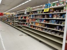 96FT OF MADIX GONDOLA SHELVING