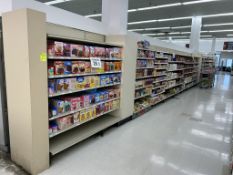 72FT OF MADIX WALL SHELVING