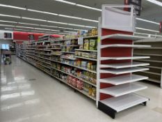 68FT OF MADIX GONDOLA SHELVING