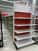 68FT OF MADIX GONDOLA SHELVING