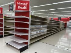 60FT OF MADIX GONDOLA SHELVING