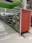 68FT OF MADIX GONDOLA SHELVING