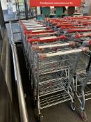 SMALL TWO BASKET SHOPPING CARTS