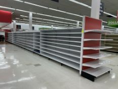 68FT OF MADIX GONDOLA SHELVING