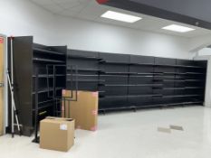 24FT OF MADIX WALL SHELVING
