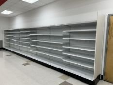 28FT OF MADIX WALL SHELVING