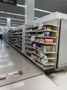 75FT OF MADIX WALL SHELVING