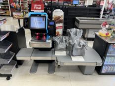 2023 TOSHIBA SELF CHECKOUT STATION W/ POS EQUIPMENT